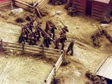 Army on the march (close up)