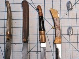 Clasp Knives (open) & bullets