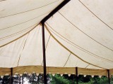 20 x 20ft (7 x 7m) Square Marquee, interior detail